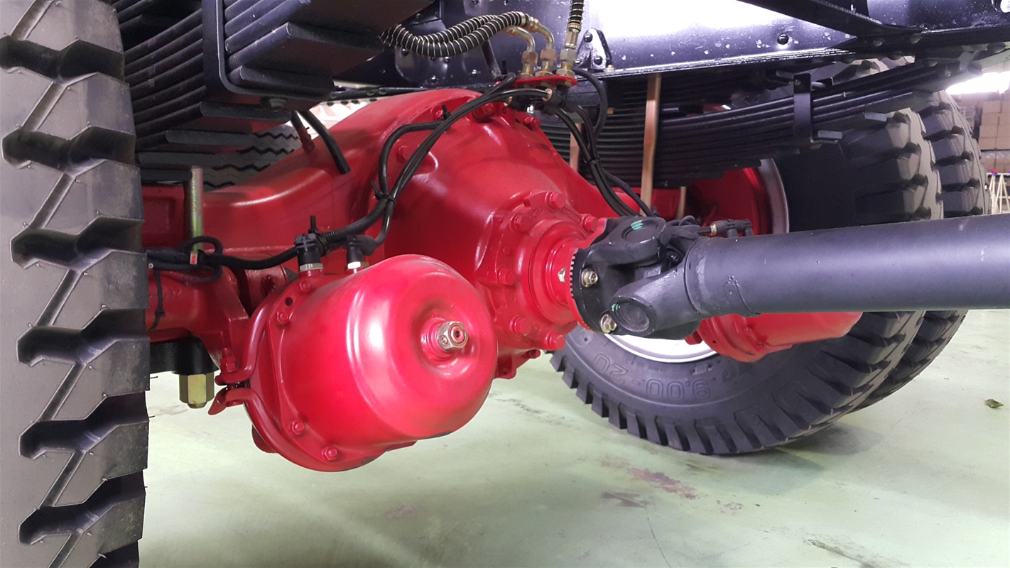 Hệ thống phanh hơi của Veam VPT880