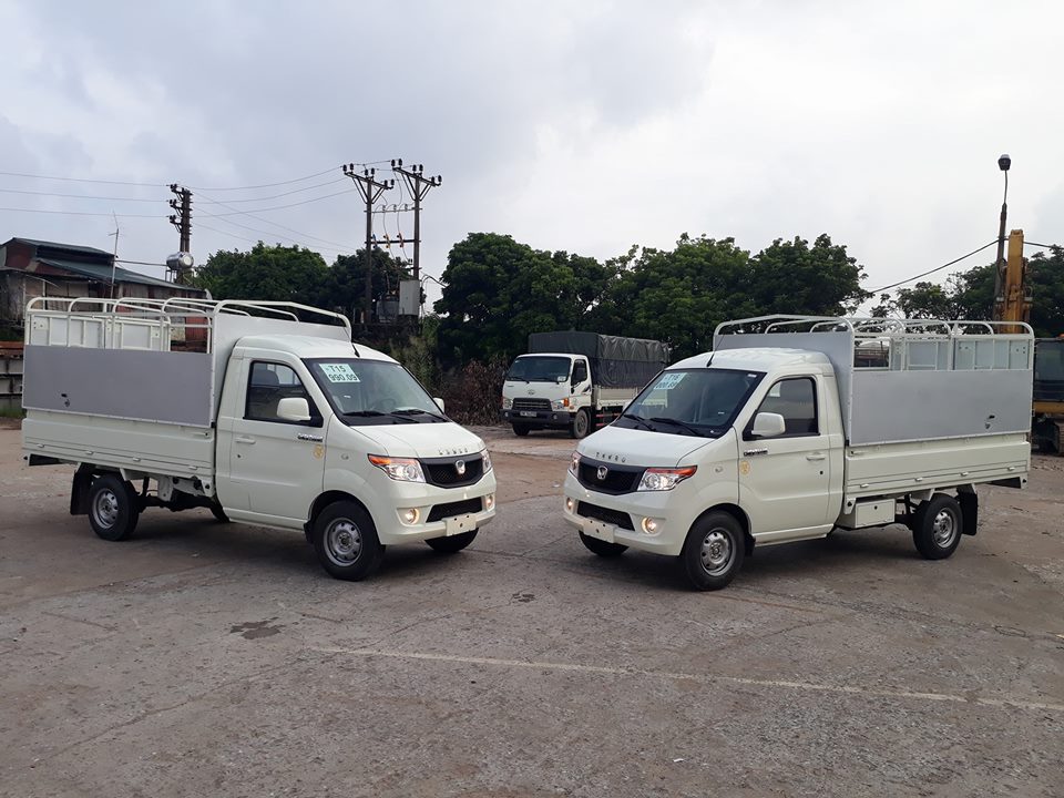 Xe tải Kenbo 990kg thùng khung mui