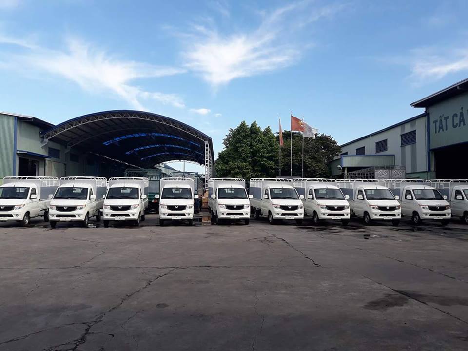 Xe tải Kenbo KB0.99 tại nhà máy Chiến Thắng