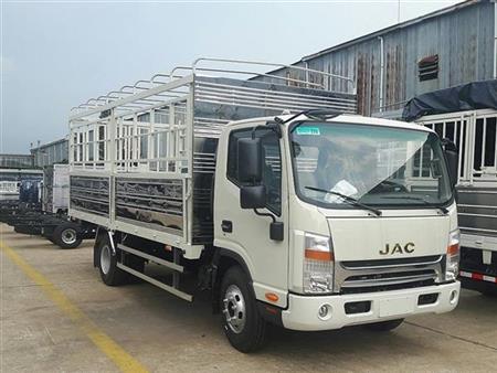 JAC N750, 7.4tấn, Thùng Mui Bạt 5m, Phanh Hơi, BH 5Năm