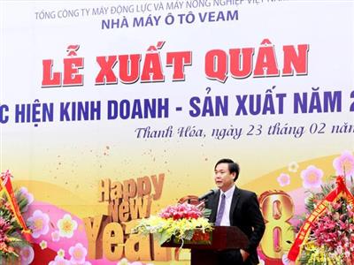 VEAM MOTOR xuất quân thực hiện Kinh doanh - sản xuất 2018