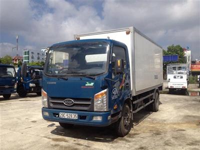 Xe tải VEAM VT350, Thùng mui bạt & Kín
