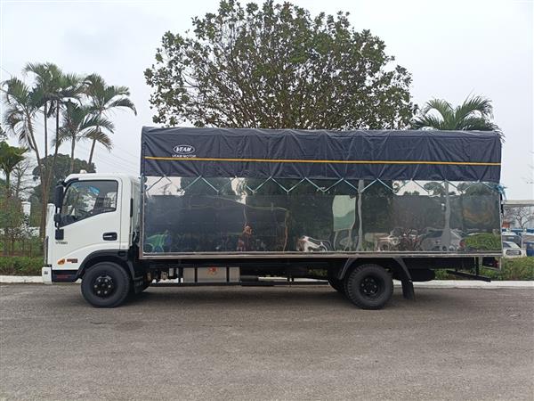 VT260SL tải trọng 1.5 tấn, lòng thùng DxRxC(mm) 6100 x 2110 x 2200 mm , máy Isuzu